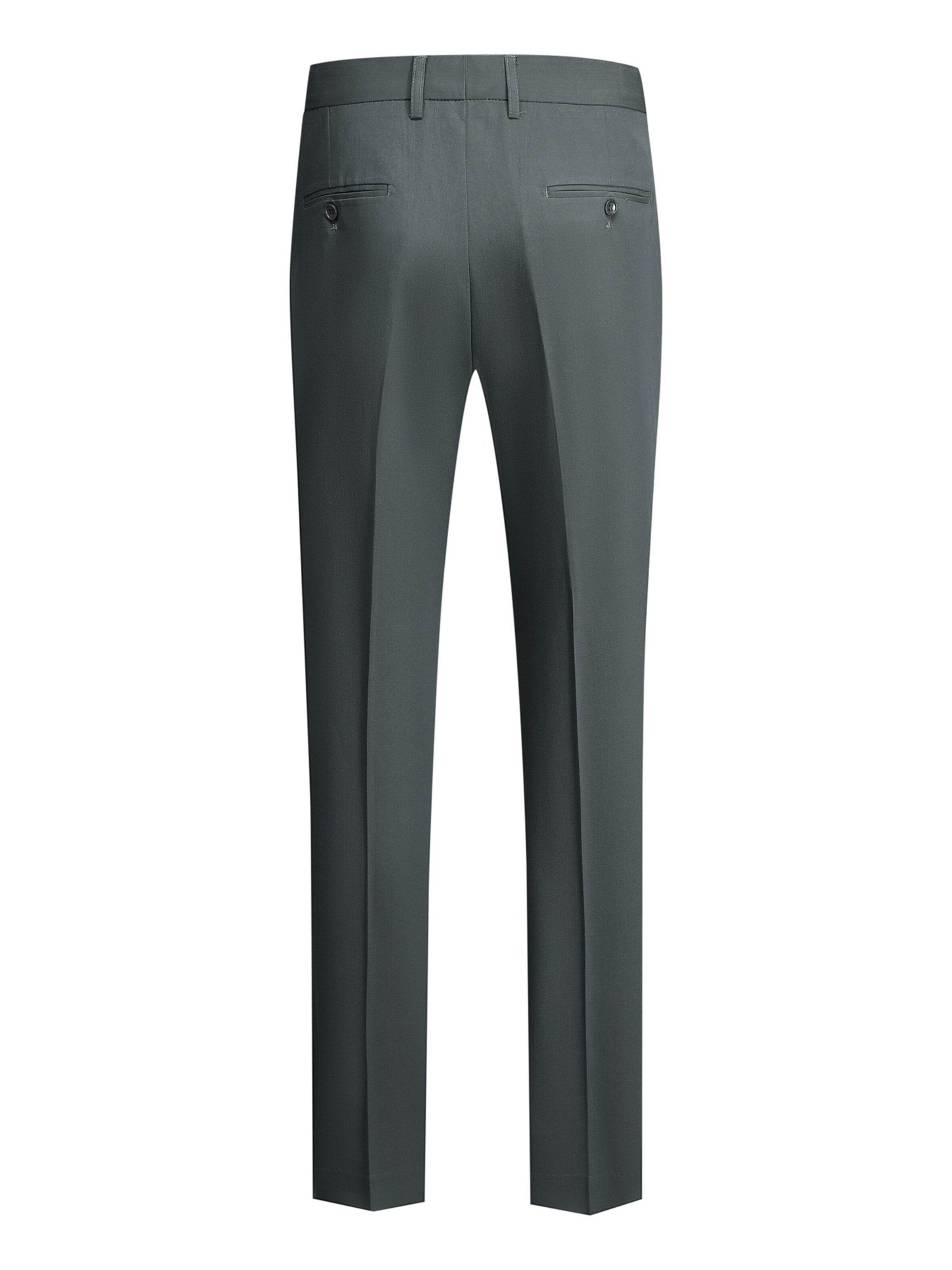 YOUTHUP Slim fit Suit 'Stramm' in Grey