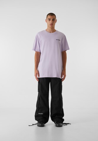 9N1M SENSE T-shirt 'Essentials' i lila