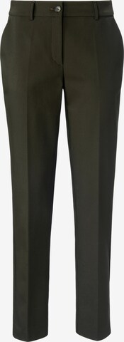 Fadenmeister Berlin Regular Pants in Green: front