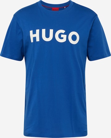 HUGO Red T-shirt 'Dulivio' i blå: framsida