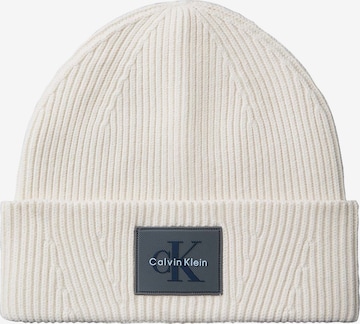 Calvin Klein Čepice – šedá: přední strana