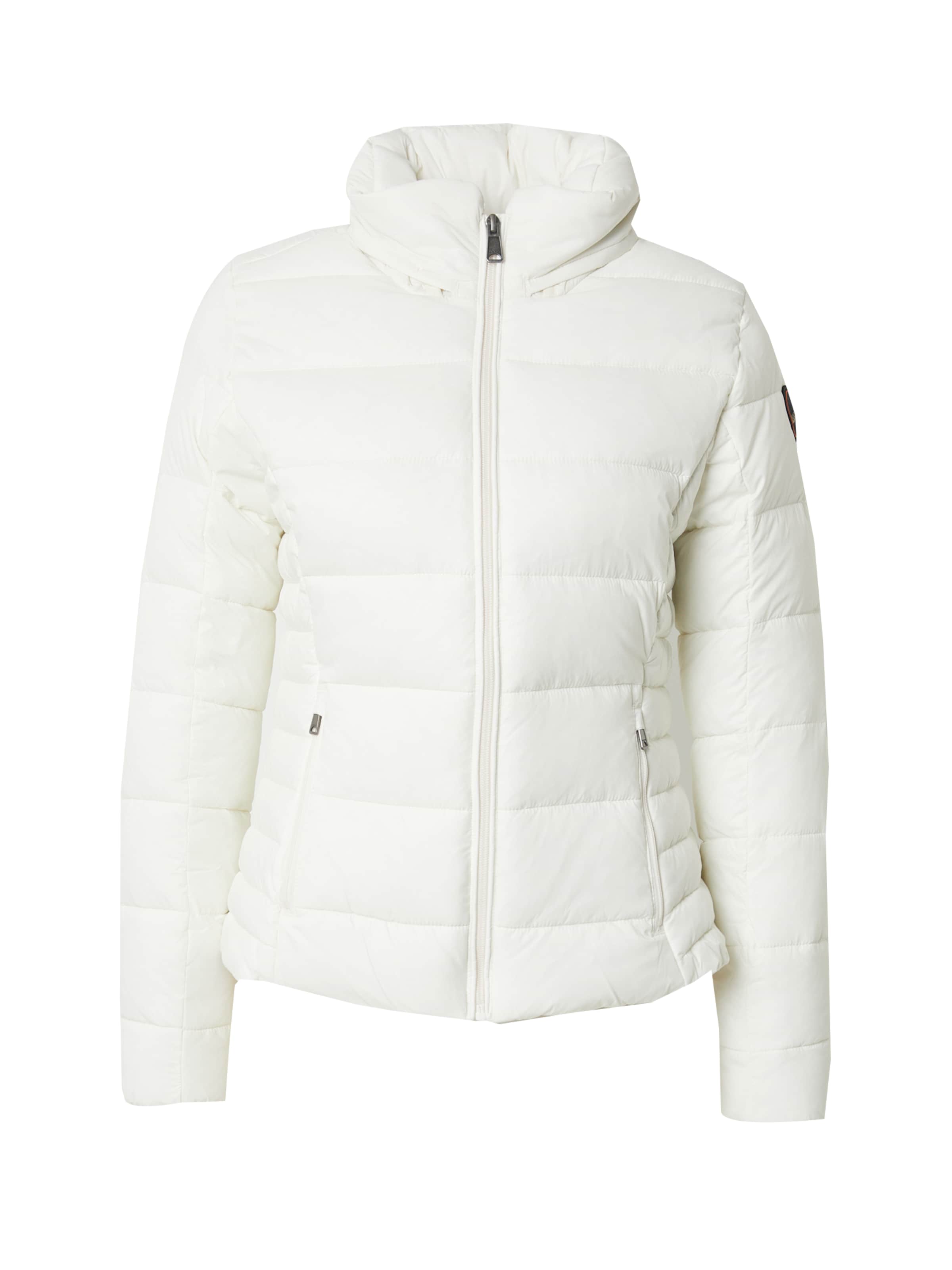 NAPAPIJRI Kevad-sügisjope 'ALMA', värv valge: eest vaates