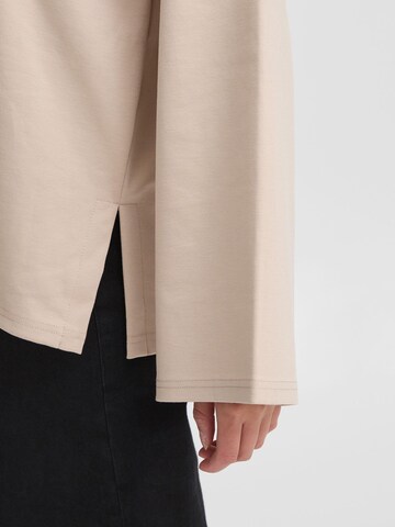 Pull-over ' IHKALA LS ' ICHI en beige