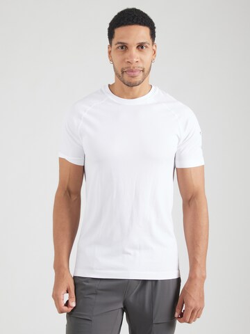 Fabletics - Camiseta funcional 'The Training Day' en blanco: frente