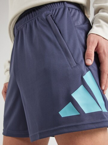 ADIDAS PERFORMANCE - regular Pantalón deportivo en azul