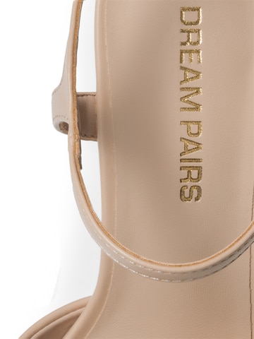 Dream Pairs Strap Sandals in Beige