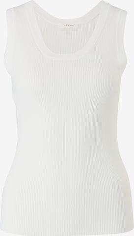 s.Oliver Top in White: front