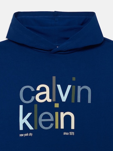 Calvin Klein Jeans Суичър 'Felpa' в синьо