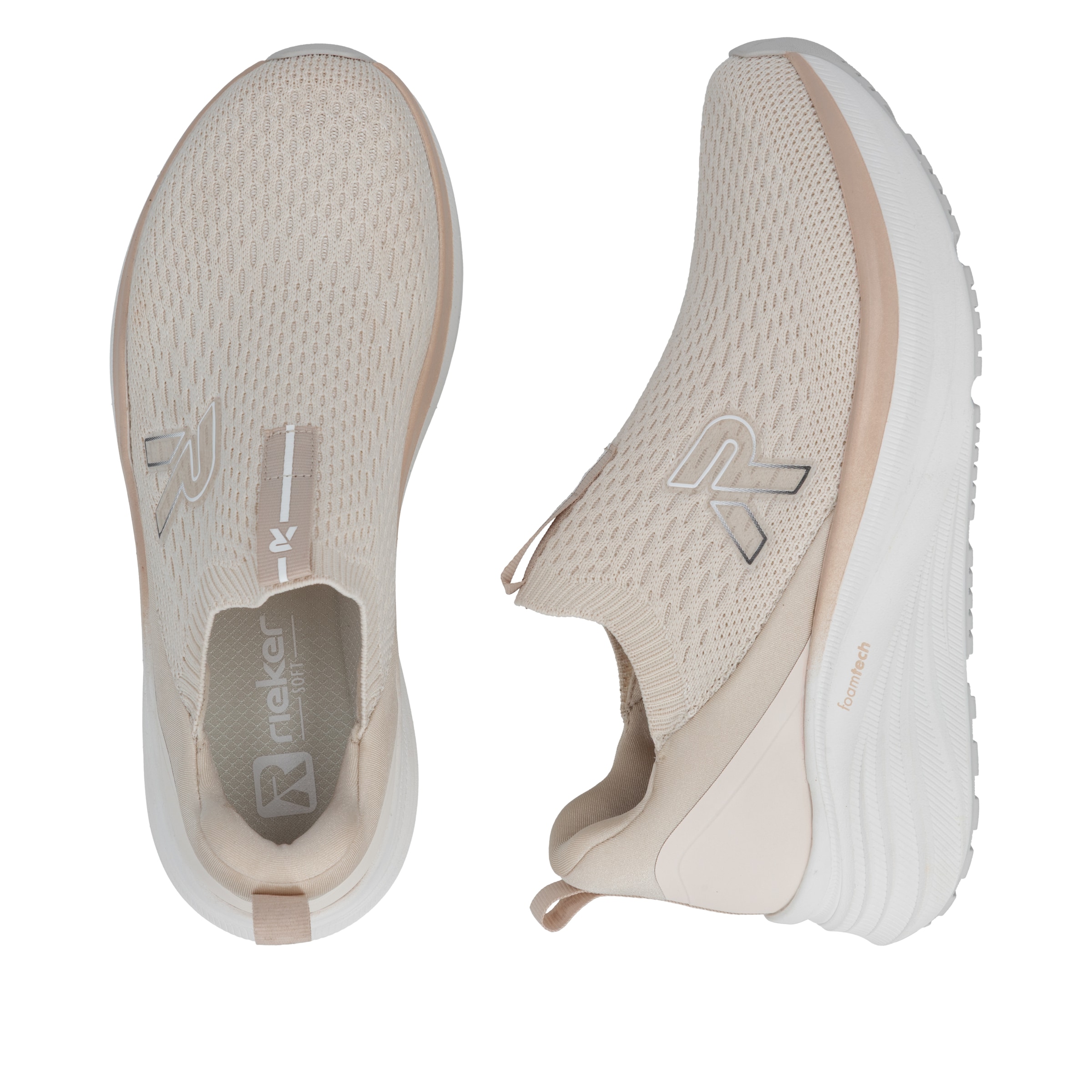 Rieker Sport Slip-on in Beige