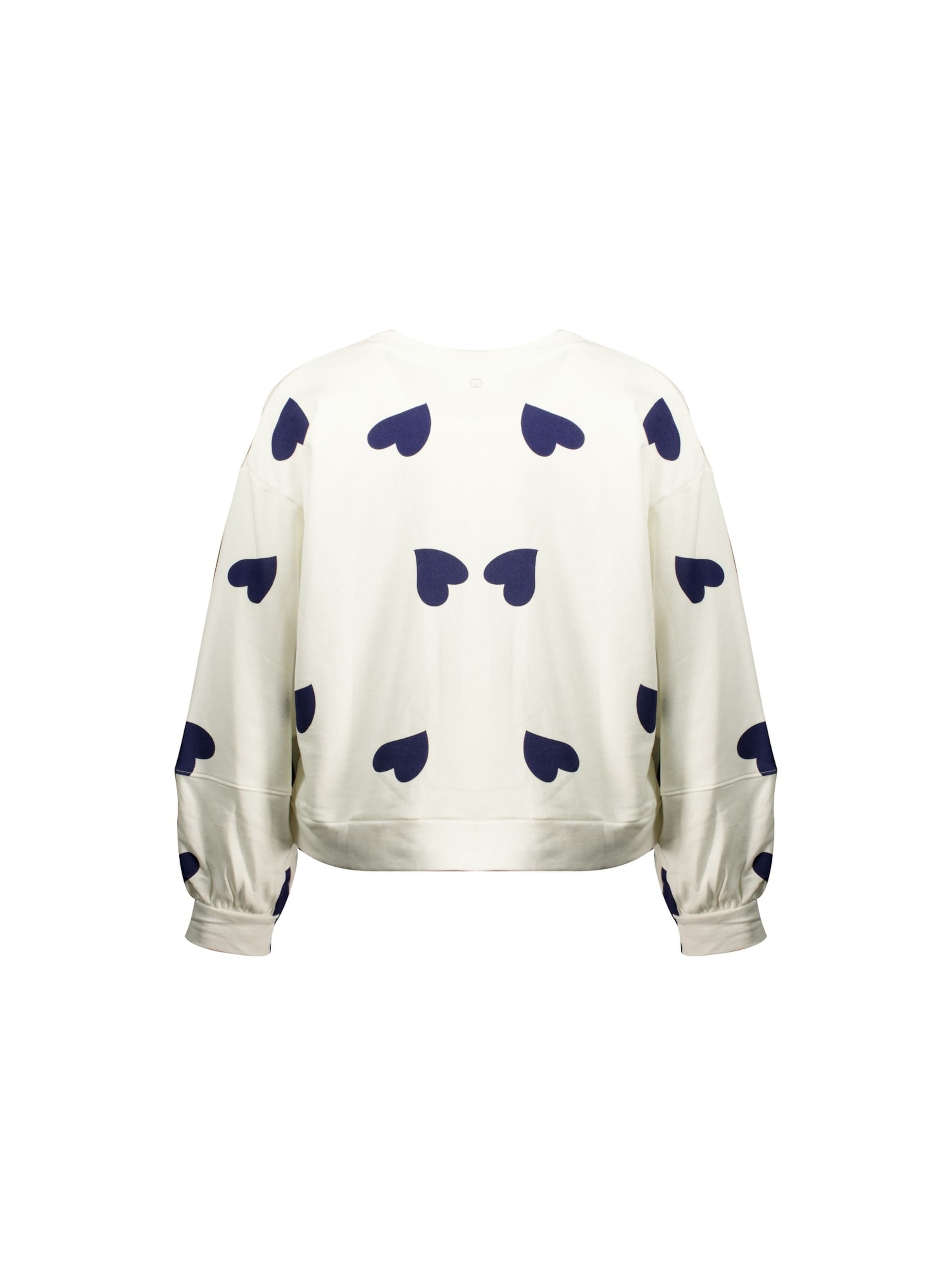 Sweat-shirt 'Mitsie' Deeluxe en blanc
