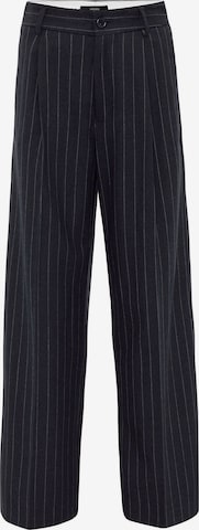 AntiochWide Leg/ Široke nogavice Hlače - plava boja: prednji dio