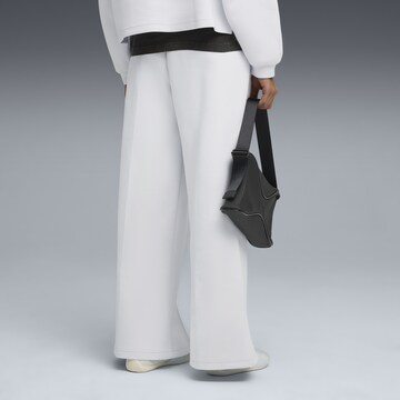 PUMA Loose fit Trousers 'Essentials' in White