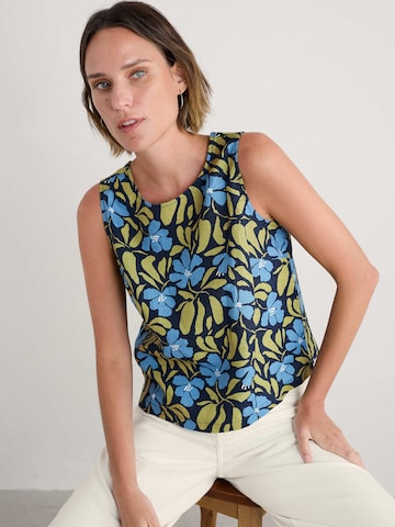 Seasalt Cornwall Top 'Colour Study' in Blauw: voorkant