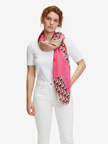 Betty Barclay Scarf in Red: front