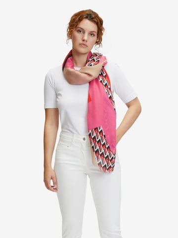 Betty Barclay Scarf in Red: front