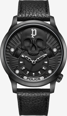 POLICE Analoog horloge 'JET' in Zwart: voorkant