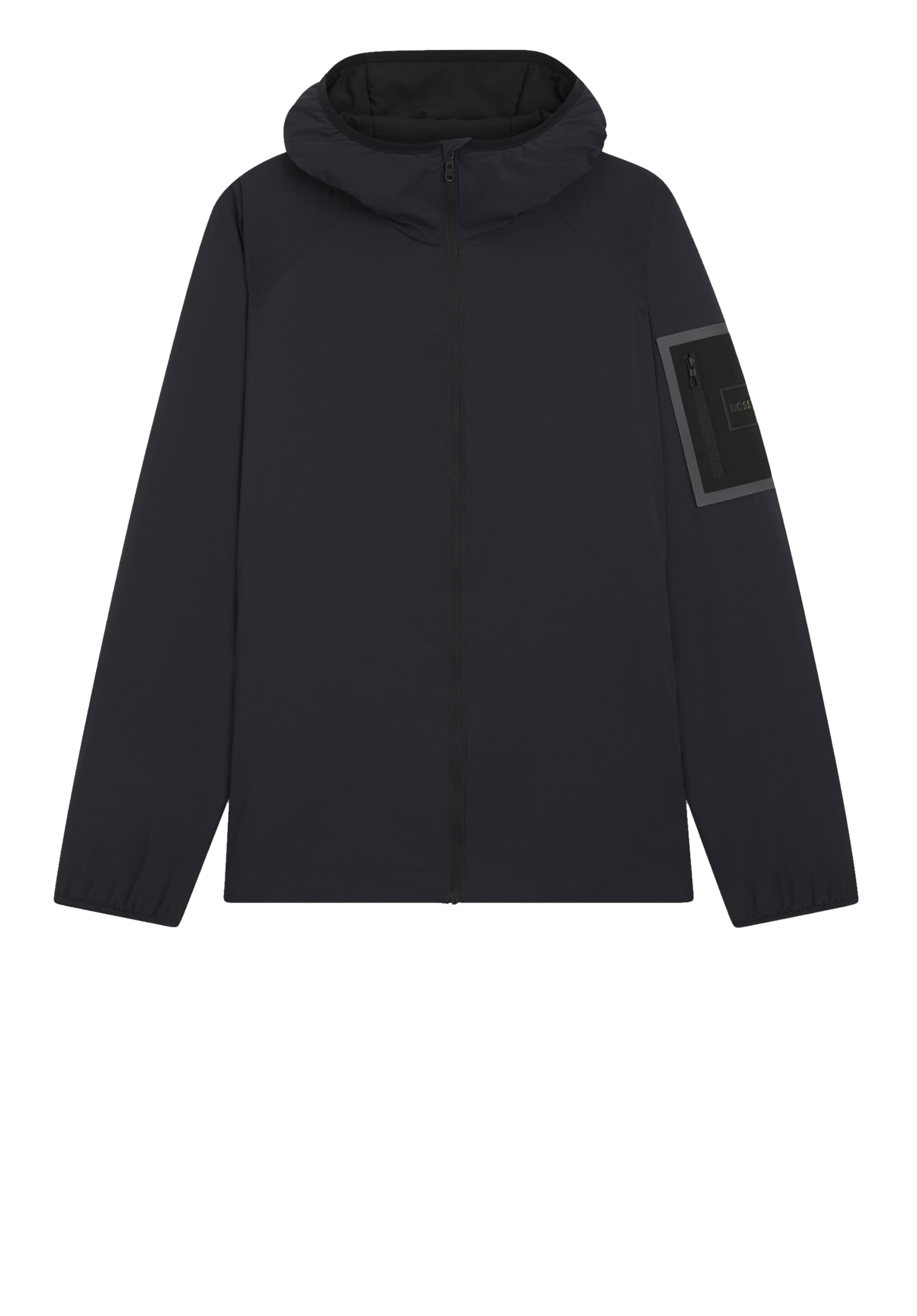 BOSS Performance Jacket in Black: front