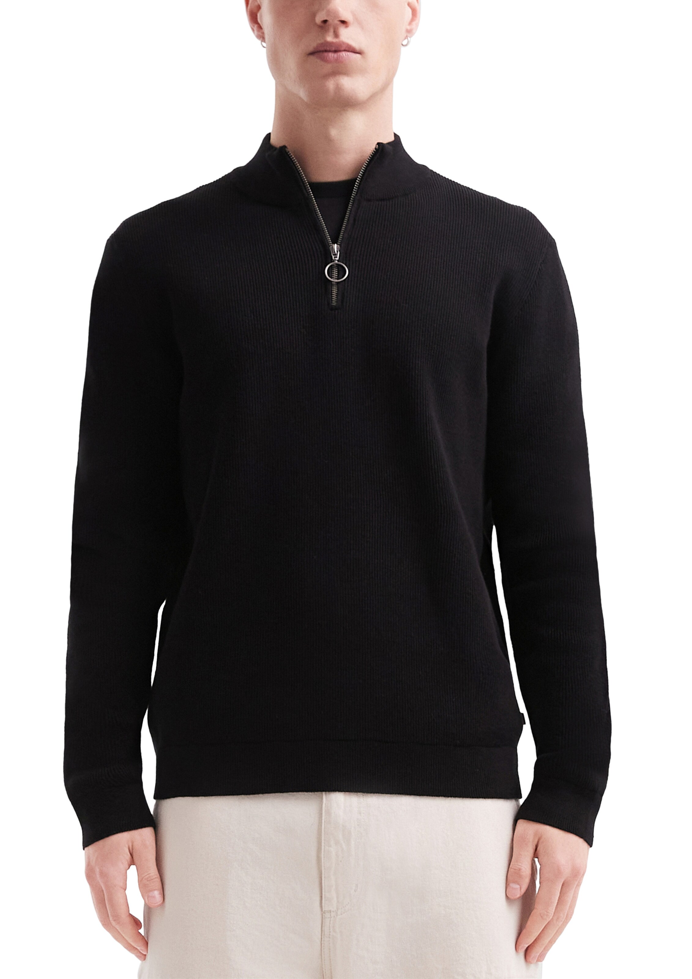 Pull-over QS en noir