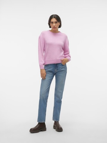 VERO MODA Pullover 'RILEY' in Lila