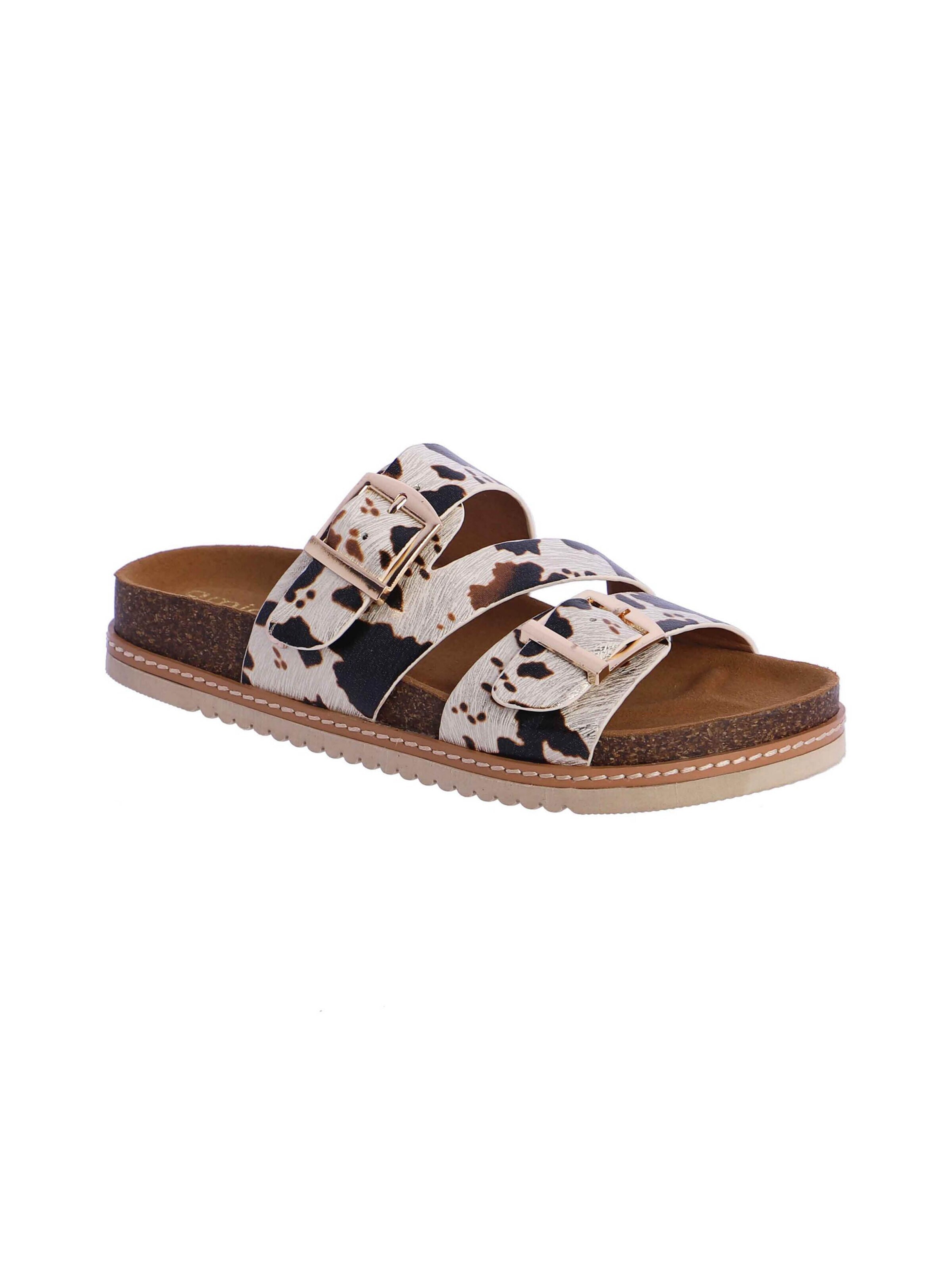Amichi - Zapatos abiertos en gris: frente