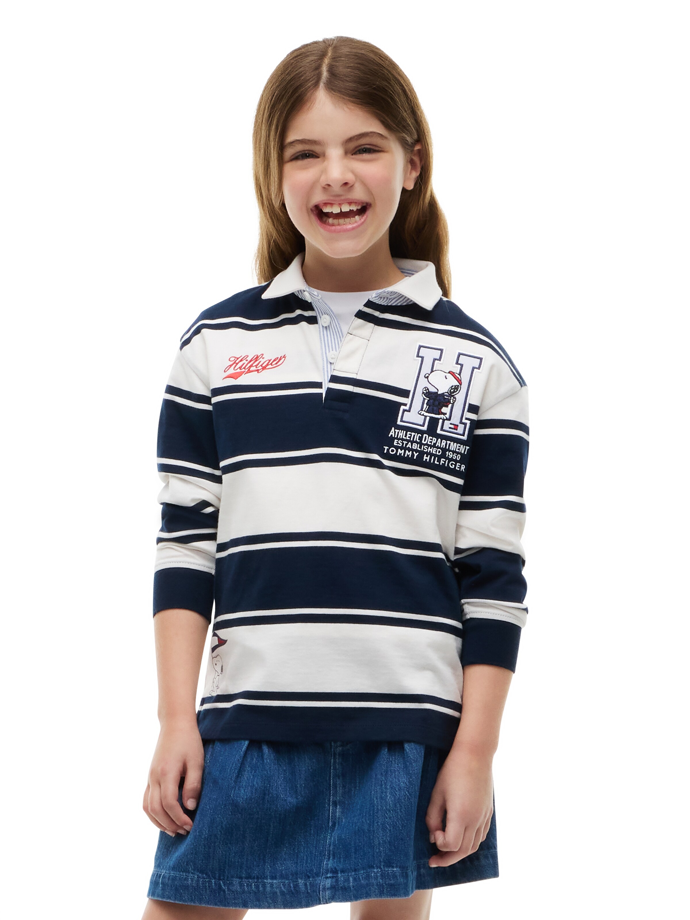 TOMMY HILFIGER Tričko 'PEANUTS' – modrá