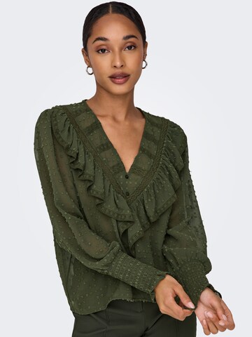ONLY - Blusa 'ONLEleanor' en verde