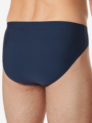 SCHIESSER Slip 'Pure Micro' in Blau
