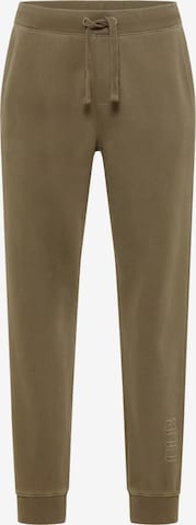 Tapered Pantaloni 'Dane' di Elbsand in verde: frontale