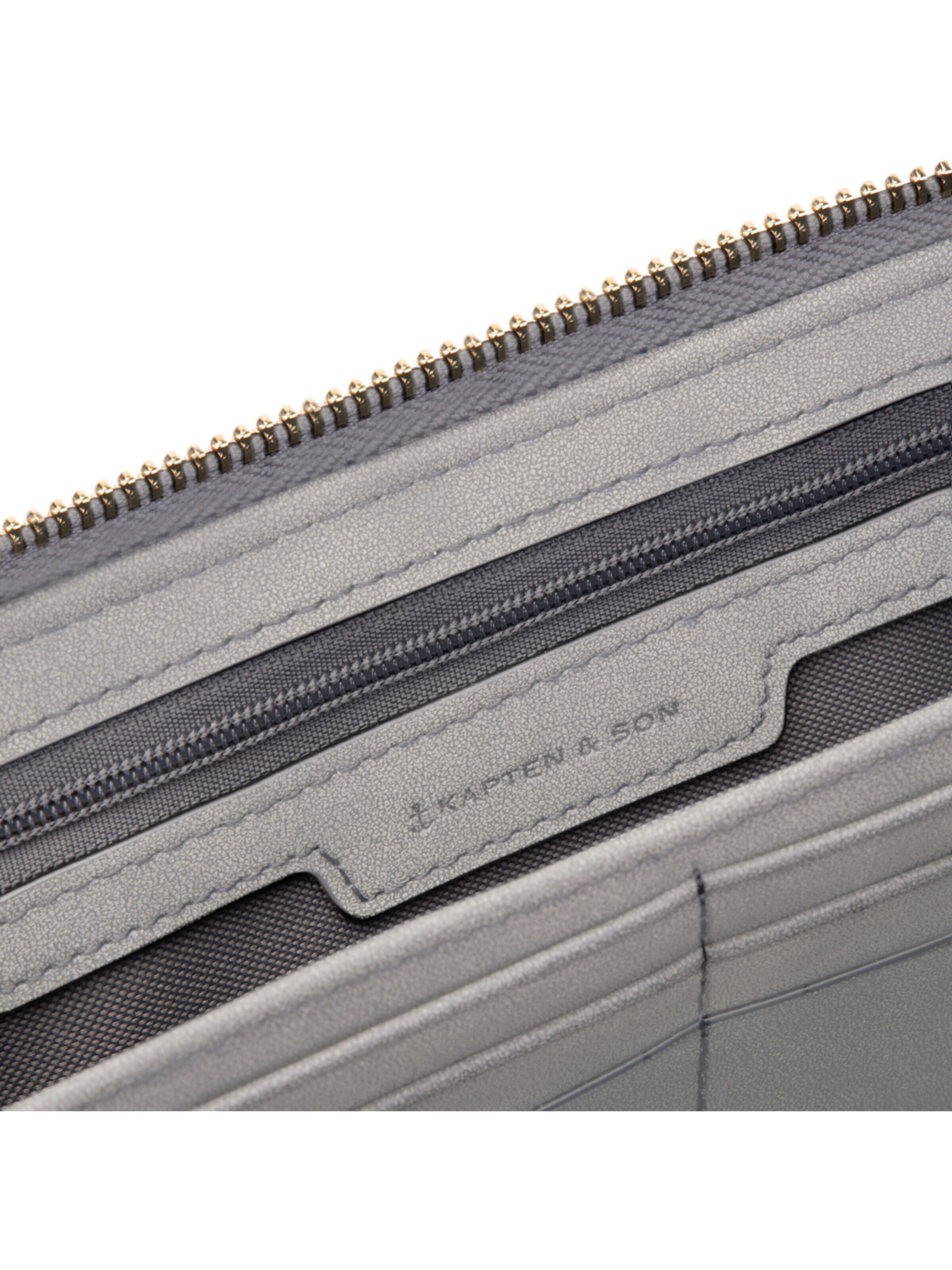 Kapten & Son Wallet 'Louvre' in Grey
