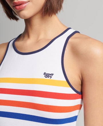 Superdry - Vestido de verano en blanco