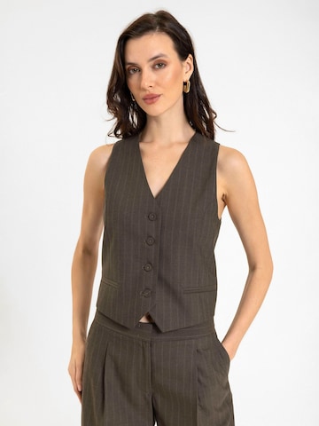 Gilet de costume 'Alessia' Antioch en marron