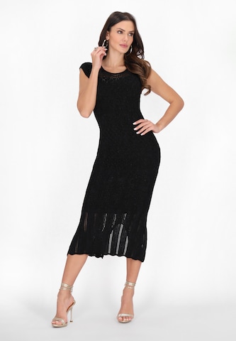 faina Knit dress 'Fashion Look' in Black