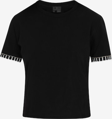 T-shirt 'Classic Look' DreiMaster Klassik en noir : devant