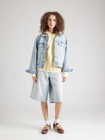 Felpa di HOLLISTER in giallo