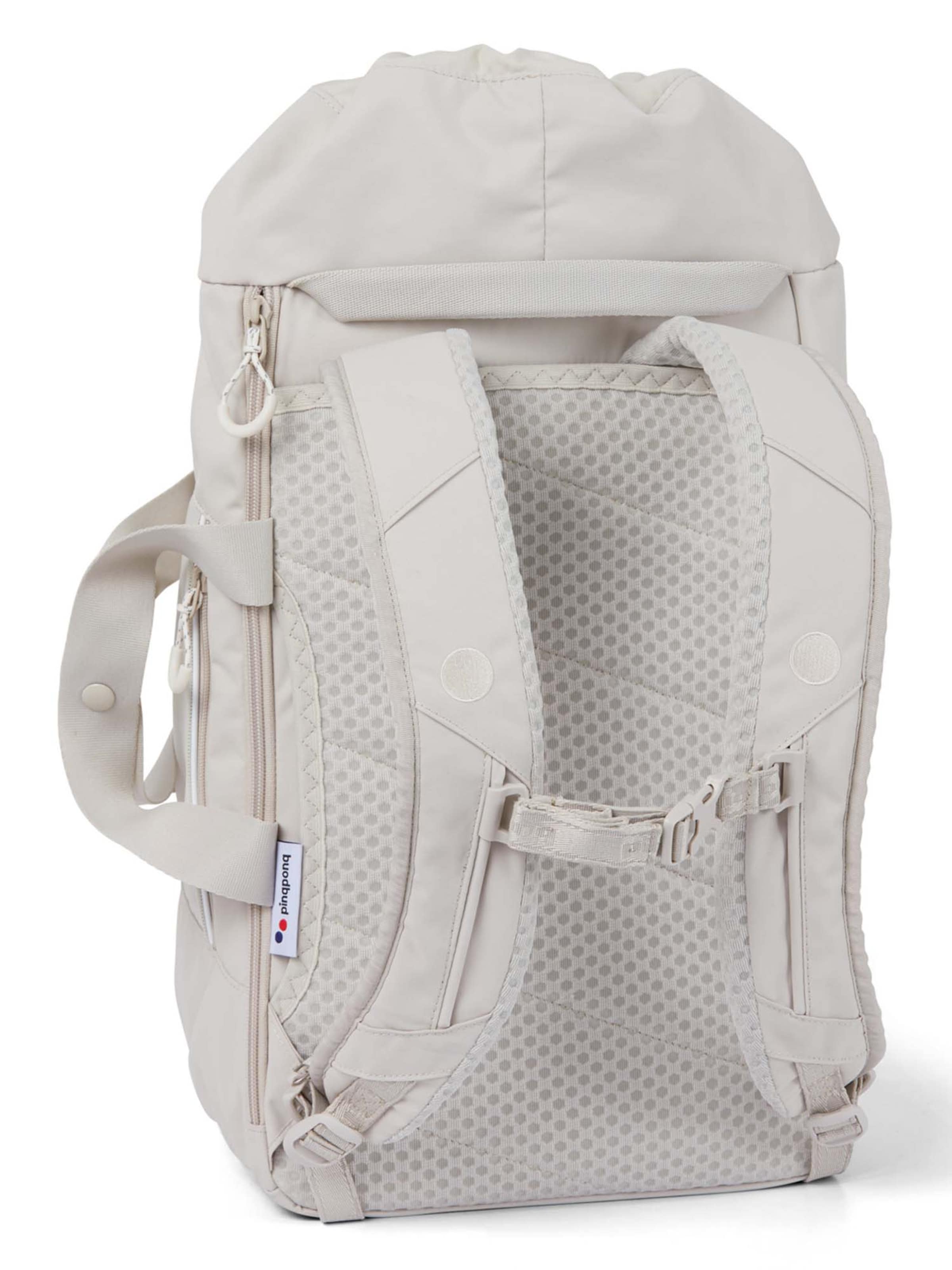 pinqponq Rucksack 'Blok Medium' in Weiß