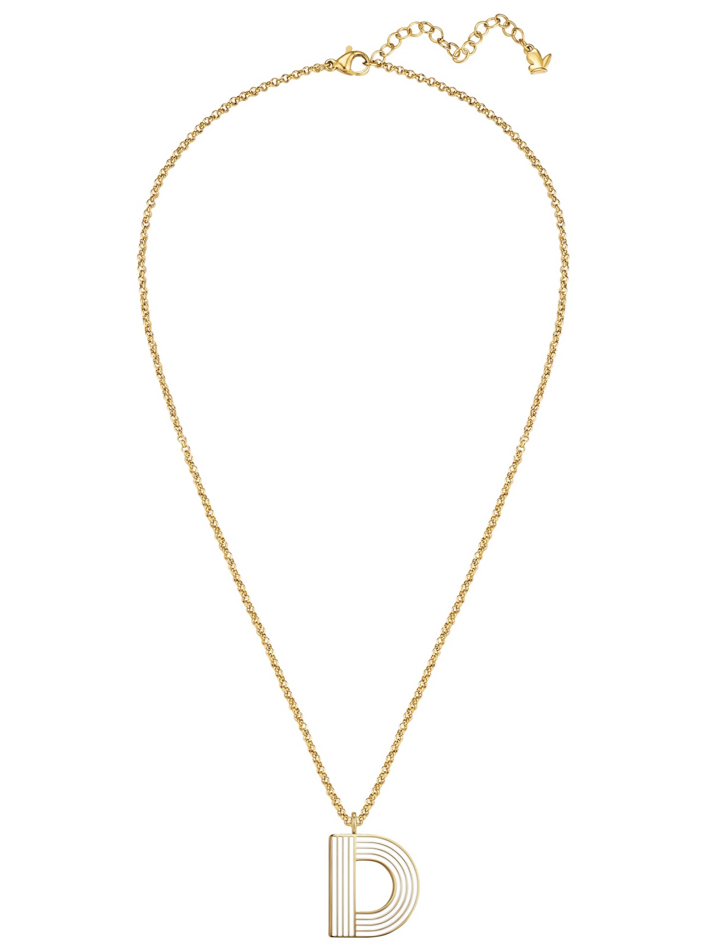 Collana in One Size Glanzstücke München di colore giallo oro, Visualizzazione prodotti