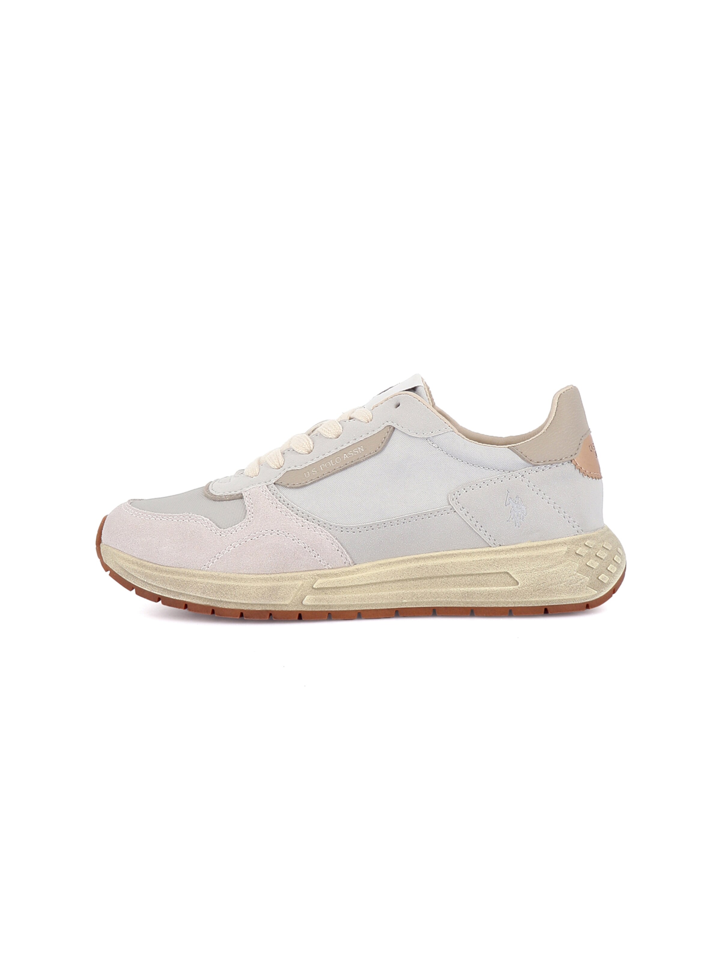 Baskets basses 'Seneka' US POLO ASSN. en blanc : devant