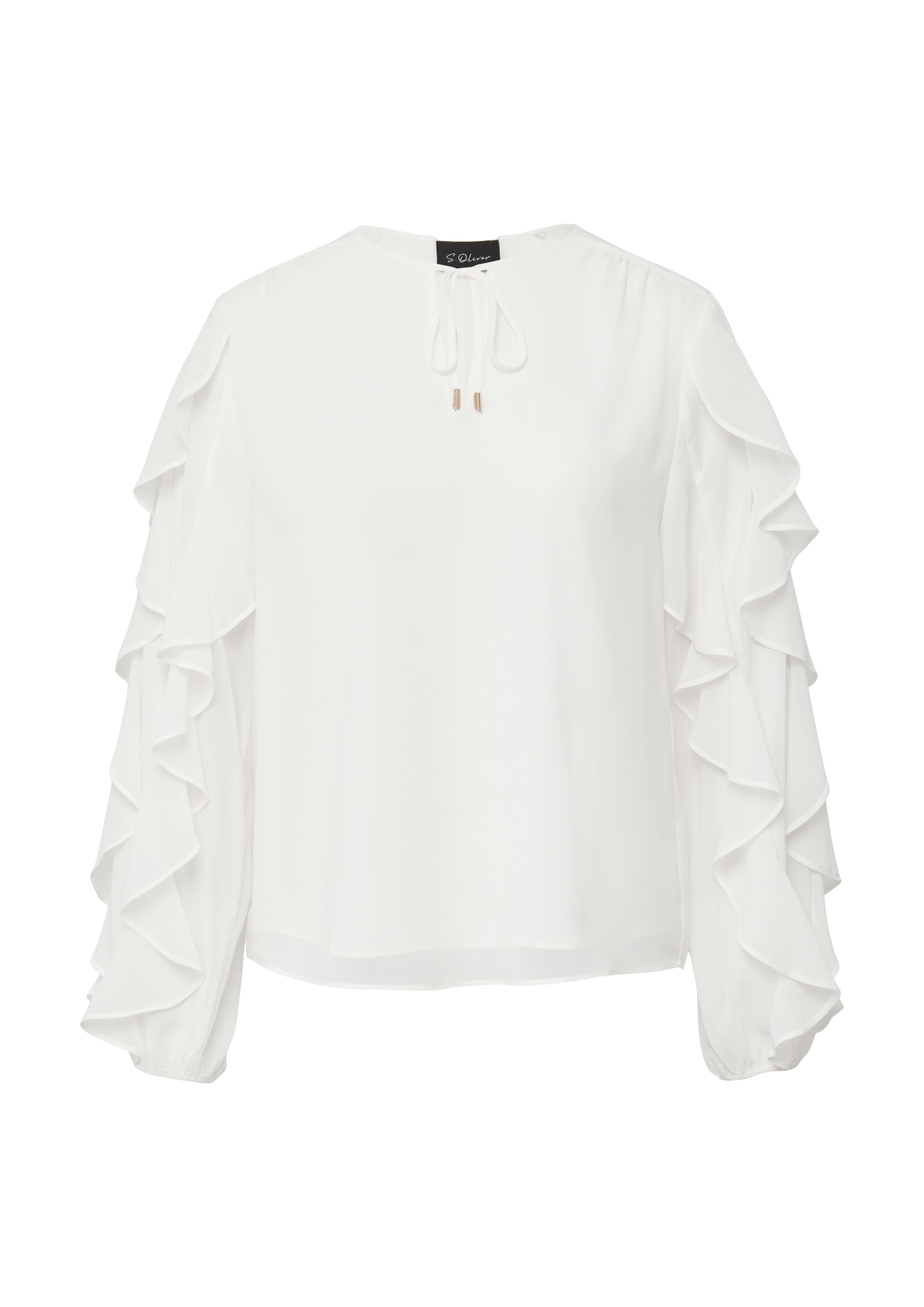 s.Oliver BLACK LABEL Blouse in White: front