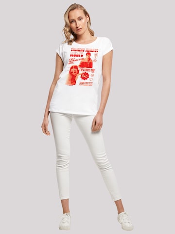 F4NT4STIC Shirt 'Sex Education Otis Talking Helps Netflix TV Series' in White
