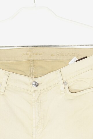 7 for all mankind Skinny-Jeans 30 in Beige