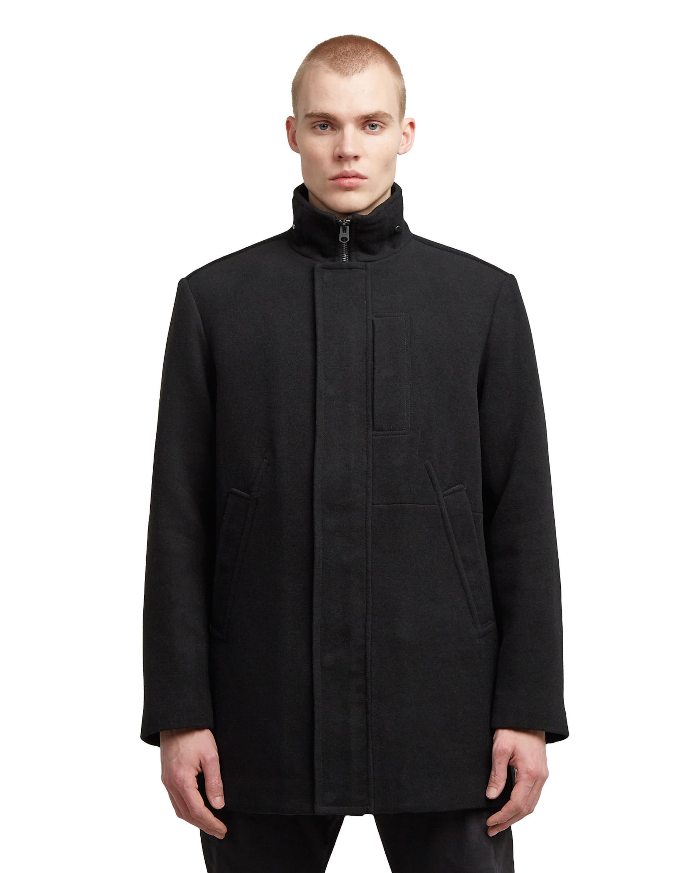 G-STAR Mantel in Schwarz: Vorderseite