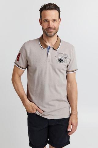 FQ1924 Poloshirt 'Imal' in Beige: predná strana