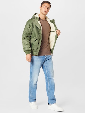 Brandit Between-Season Jacket in Green