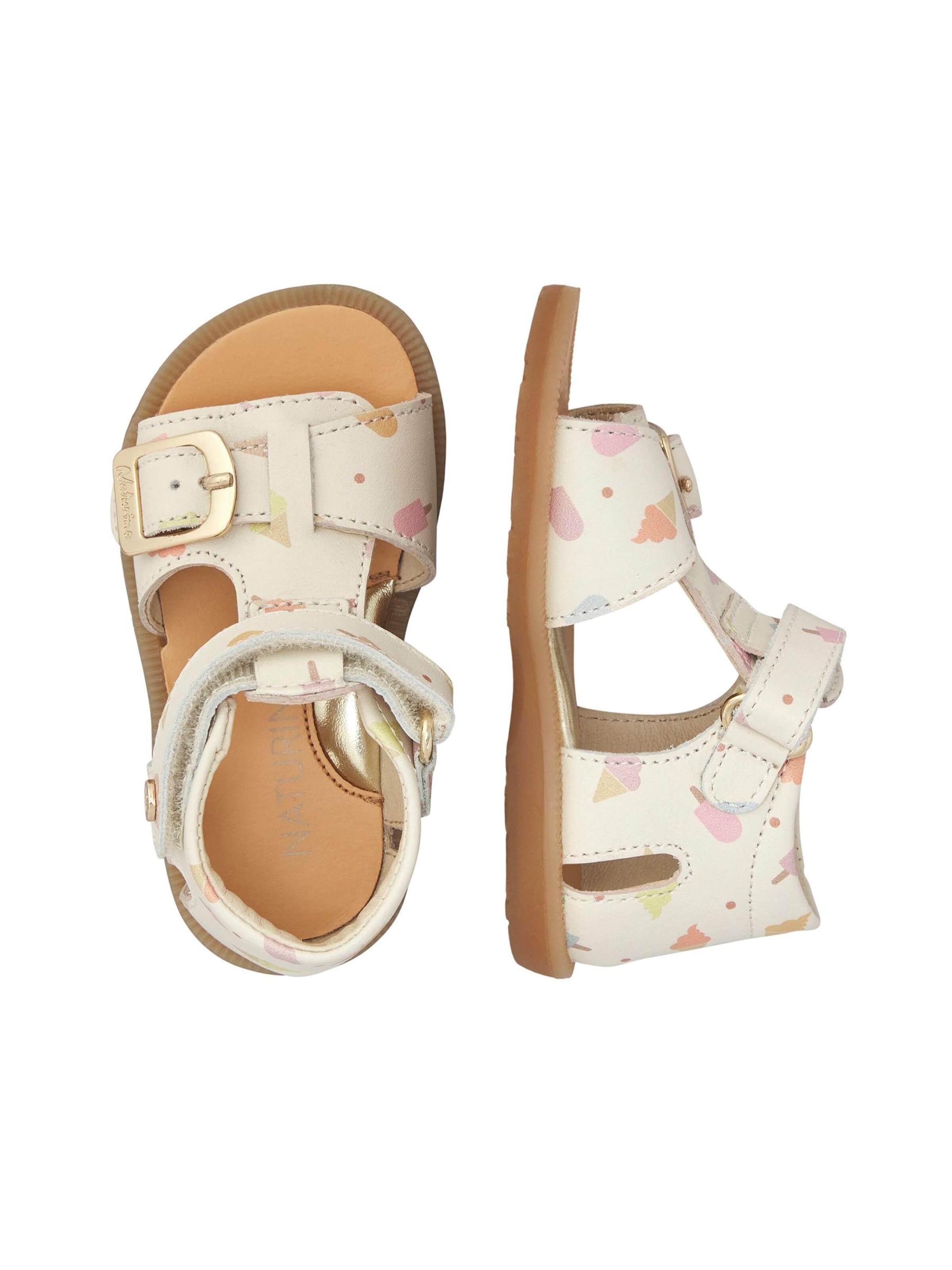 NATURINO Sandalen 'QUARZO' in Wit