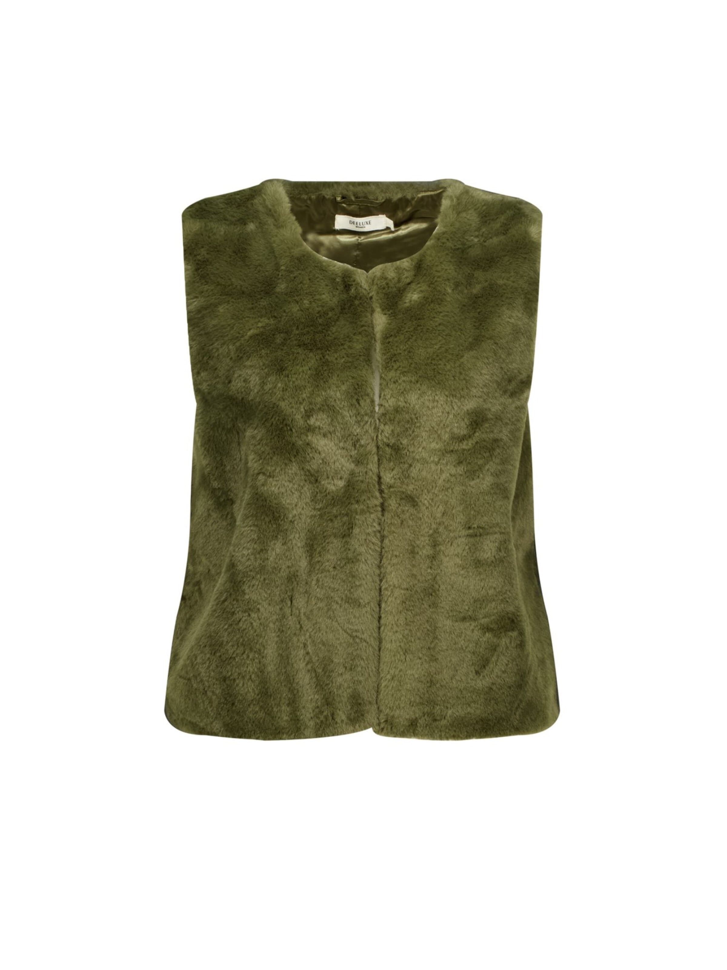 Veste mi-saison Deeluxe en vert : devant