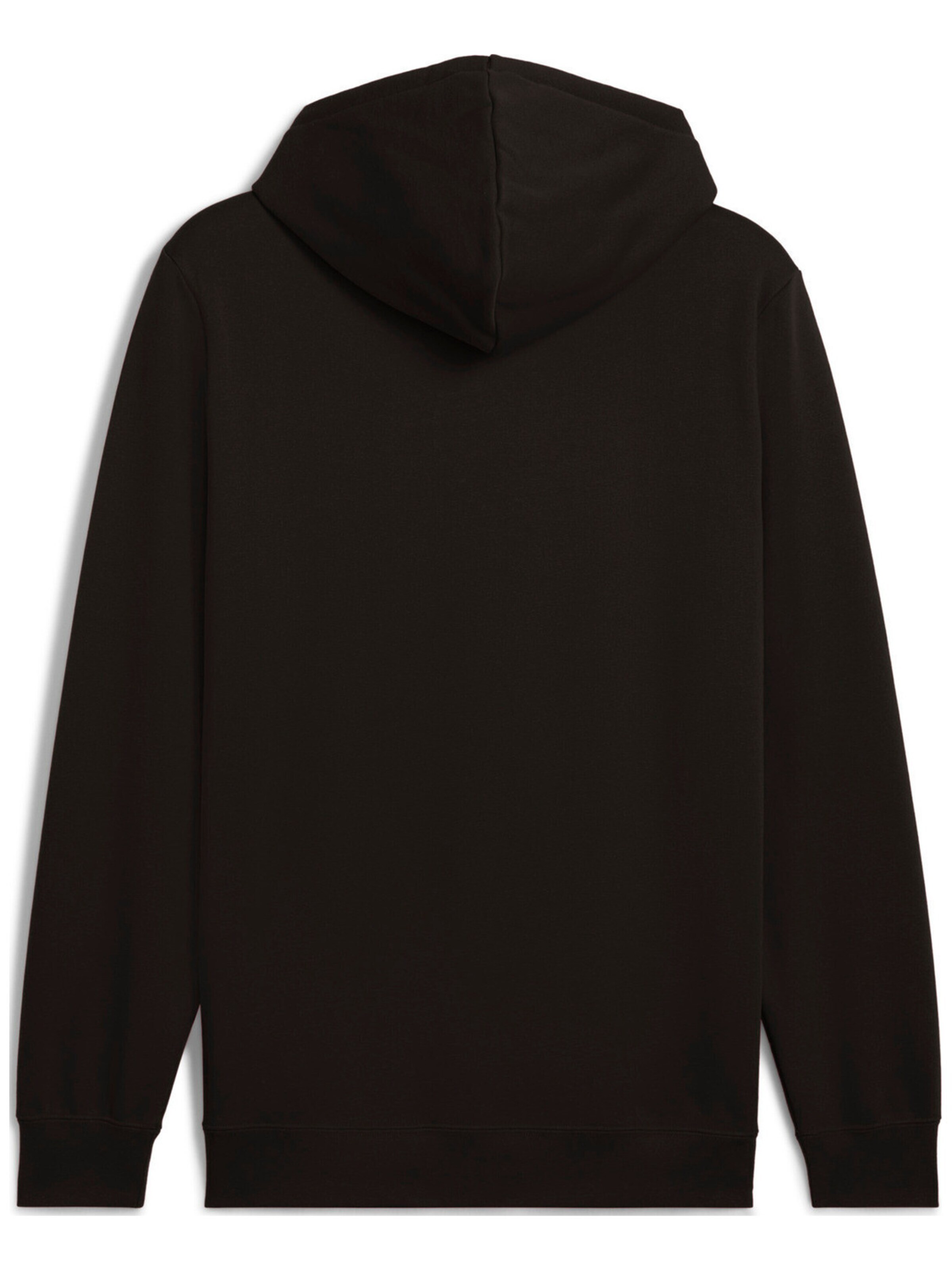 Giacca di felpa 'Puma Ess No. 1 Logo Hoodie Fl' di PUMA in nero