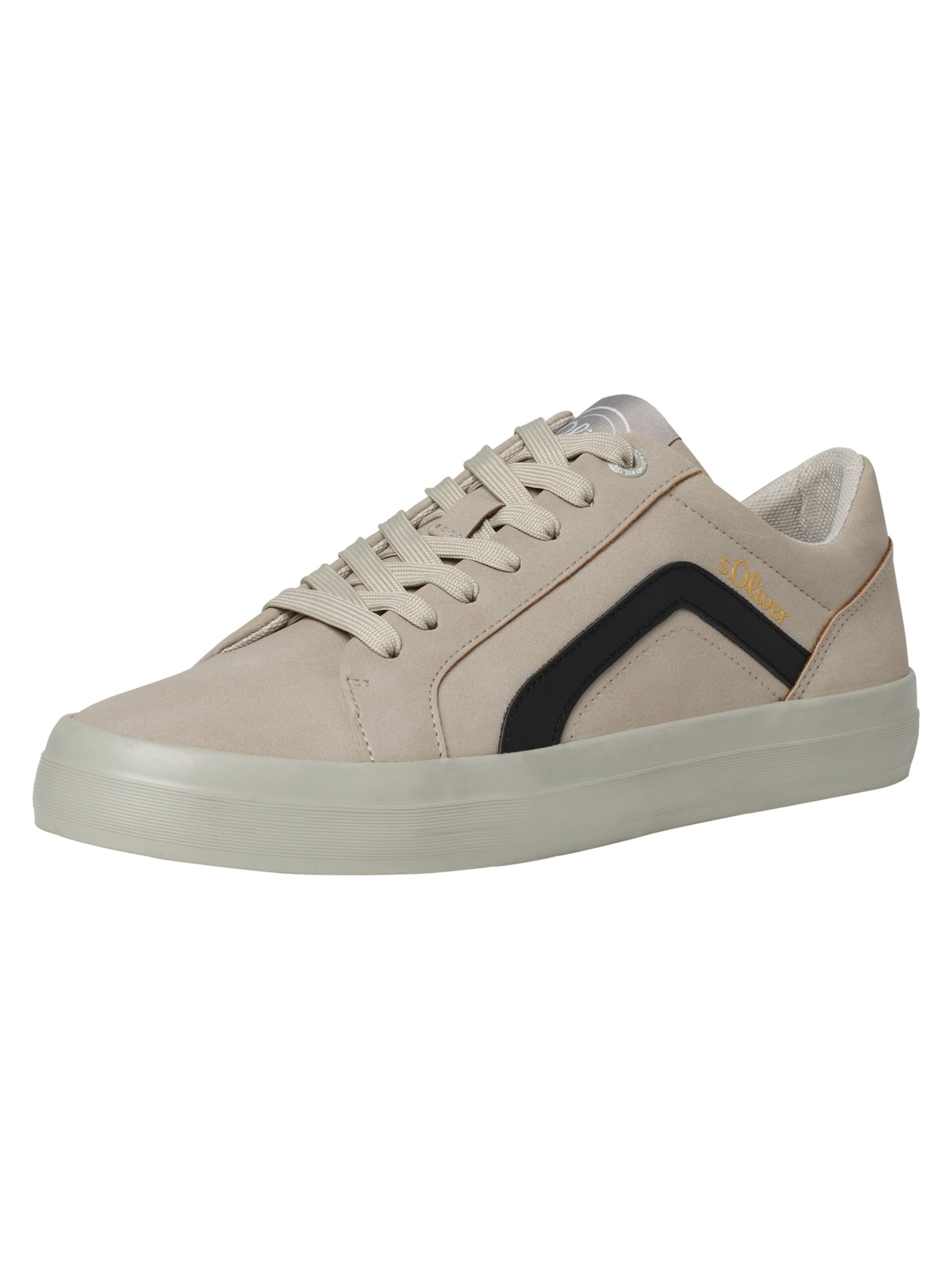 s.Oliver Sneakers laag in Beige: voorkant