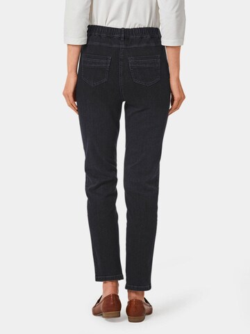 Goldner Slimfit Jeans 'Louisa' in Blau