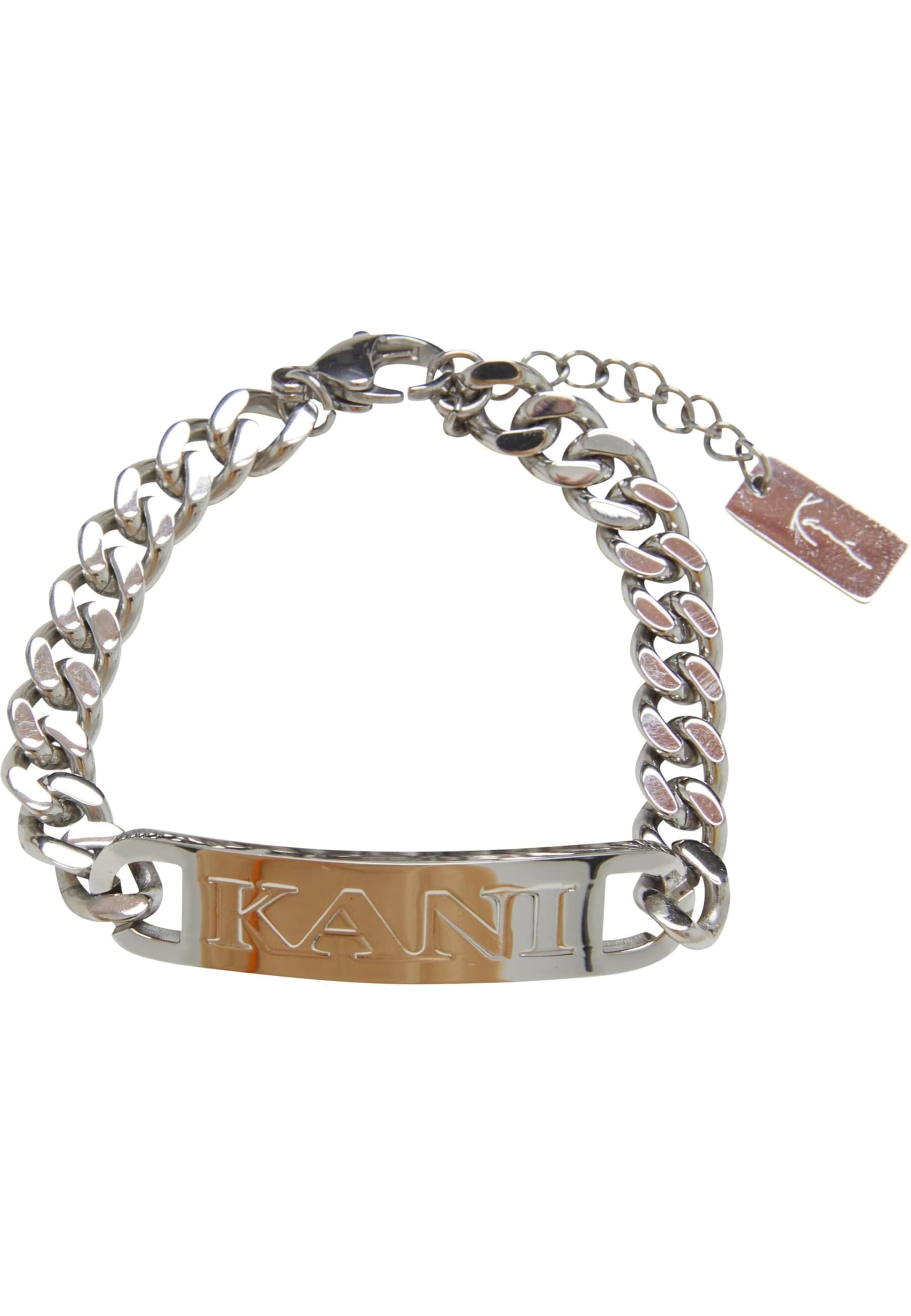 Bracelet Karl Kani en argent : devant
