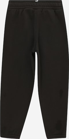 PUMA Zwężany krój Spodnie 'ESS' w kolorze czarny